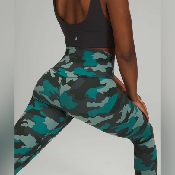 lululemon athletica Pants - NWT Lululemon Base Pace High-Rise Running Tight 25" Camo sz 14